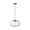 Z-Lite Chloe 1 Light Pendant, Olde Brass & Clear 490P14-OBR - alternate 4